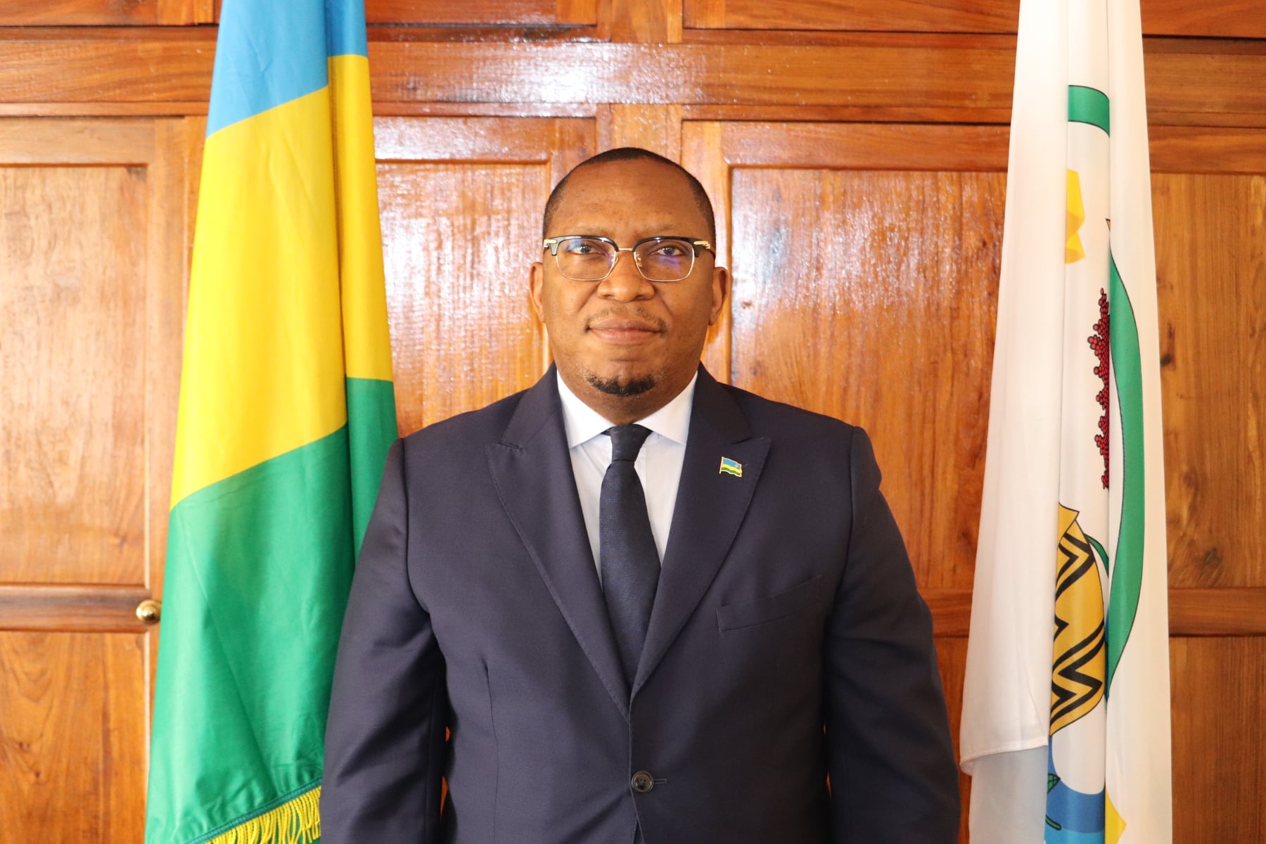 H.E Rugira amandin, the Rwandan Ambassador in Zambia